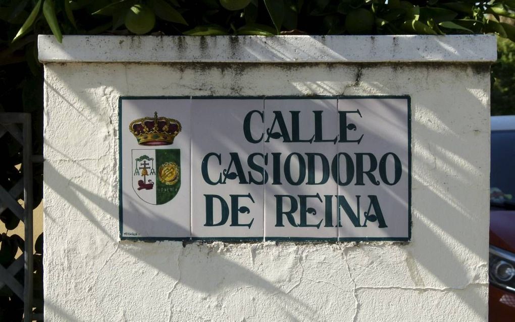 Santiponce vernoemde straten naar Reina (foto) en Valera. beeld RD