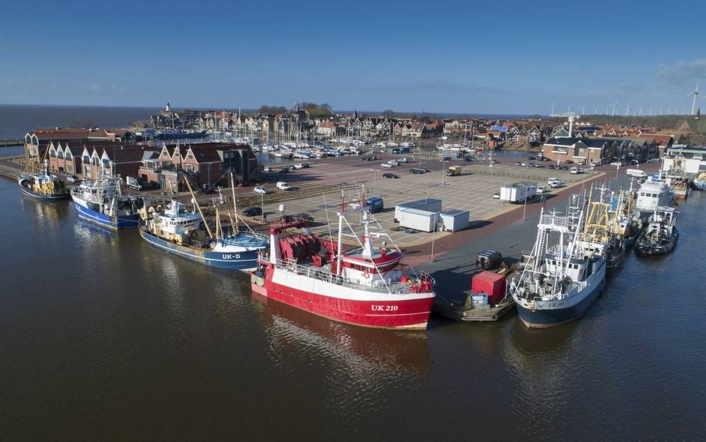 Kotters in de haven van Urk. beeld Freddy Schinkel