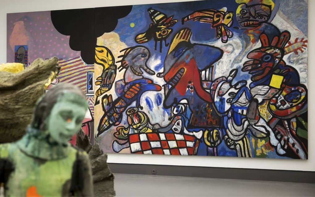 ”Etende mensen” (1969), Lucebert. beeld Jaco Hoeve