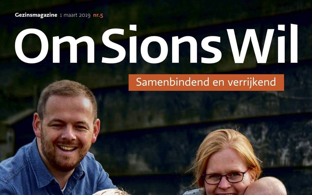 Gezinsblad ”Om Sions wil". beeld RD