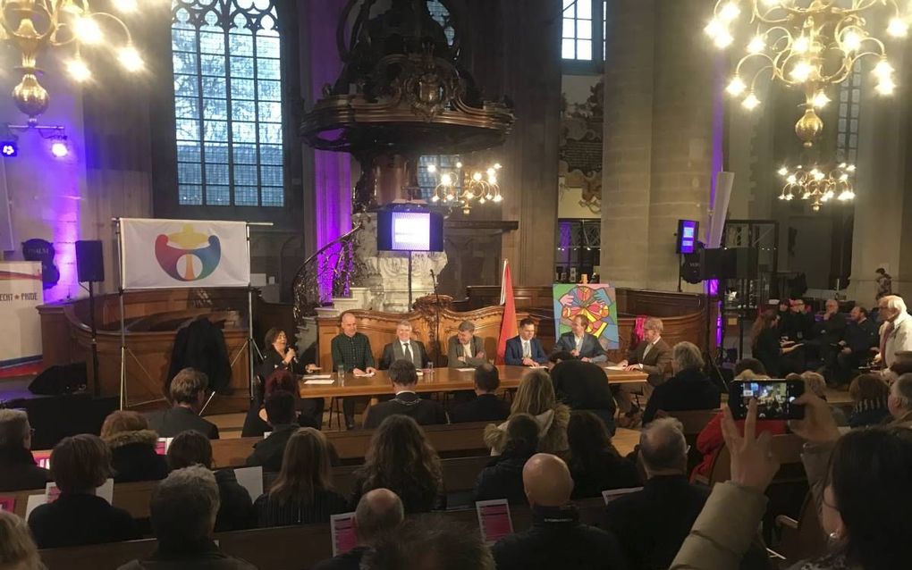 Stichting Dordrecht Pride hield vrijdag een congres. beeld RD