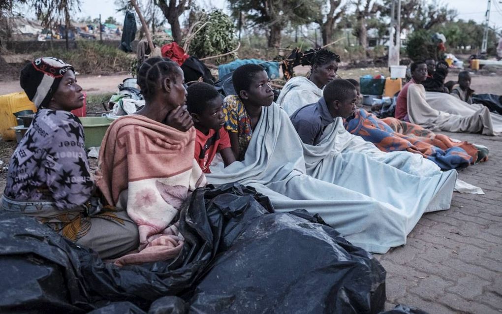 Honderduizenden in Mozambique verloren hun huis. beeld AFP, Yasuyoshi Chiba