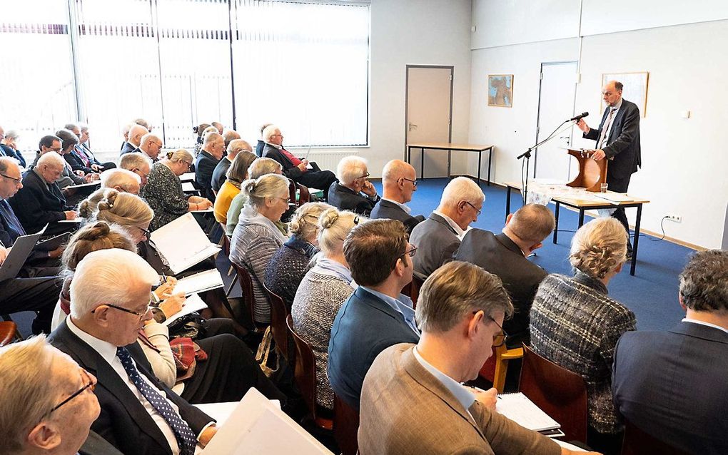 In Veenendaal vond zaterdag voor het vijfentwintigste jaar op rij een wintercursus van de SSNR plaats. beeld Niek Stam