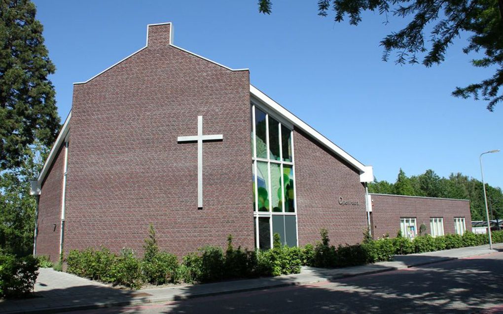 Kerkgebouw Open Poort van de christelijke gereformeerde kerk in Boskoop. beeld cgk Boskoop