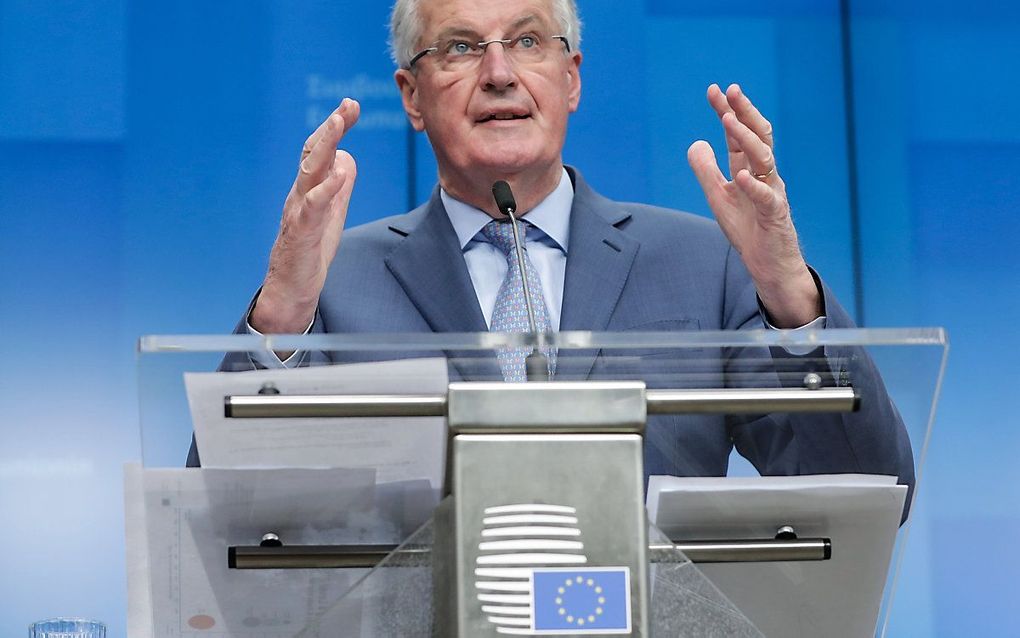 Michel Barnier. beeld EPA