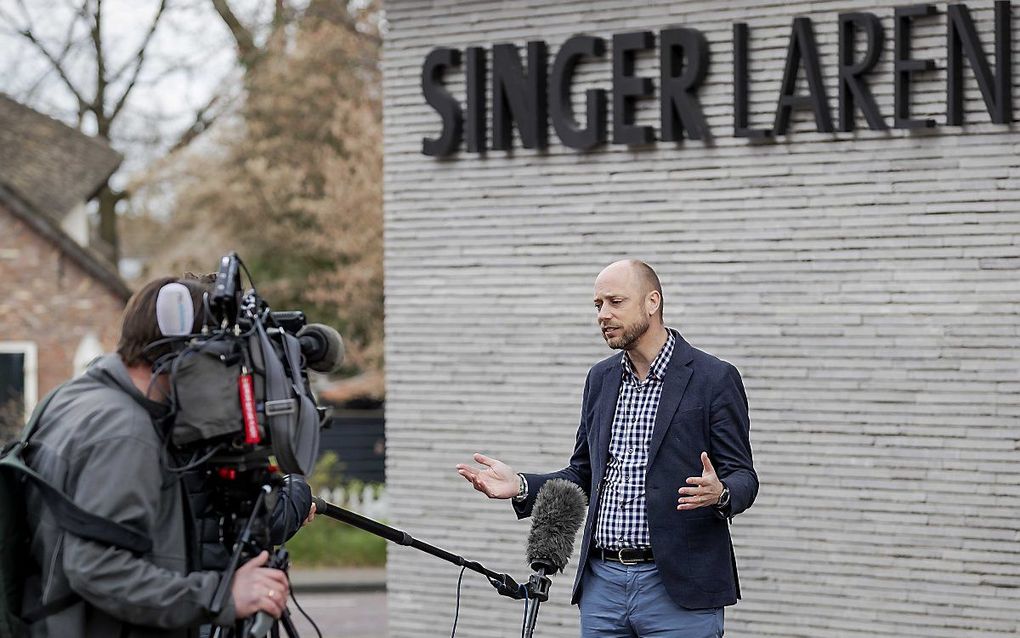 Directeur Evert van Os van museum Singer Laren. beeld ANP