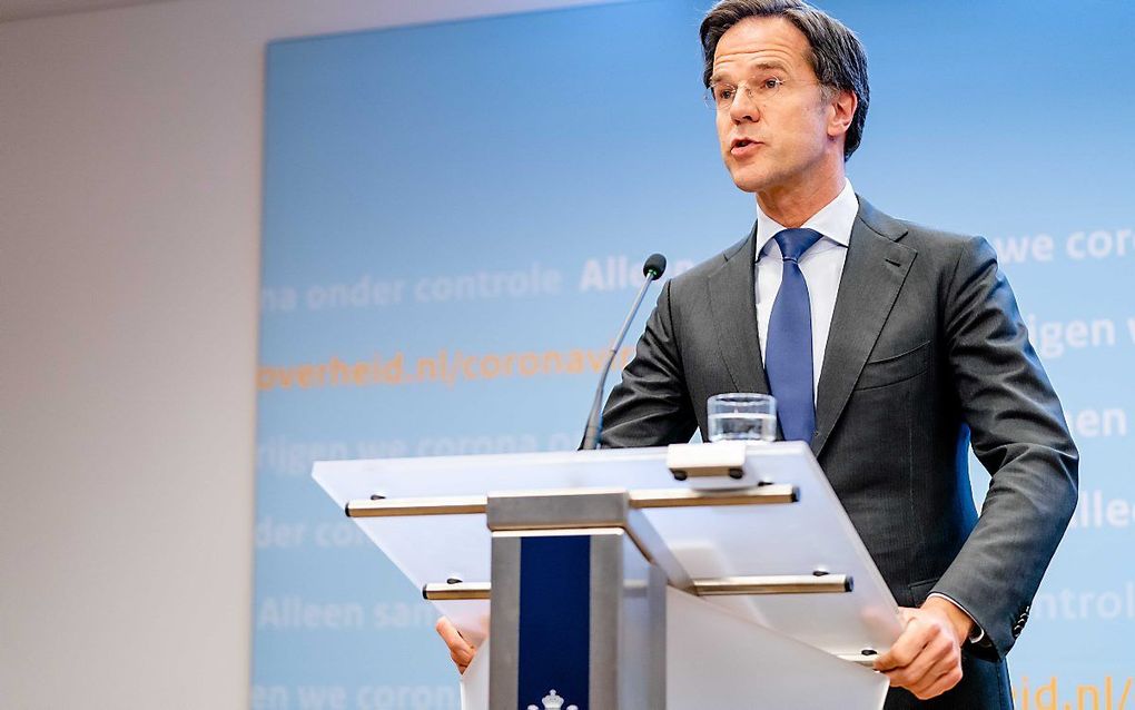 Premier Rutte, beeld ANP, Bart Maat