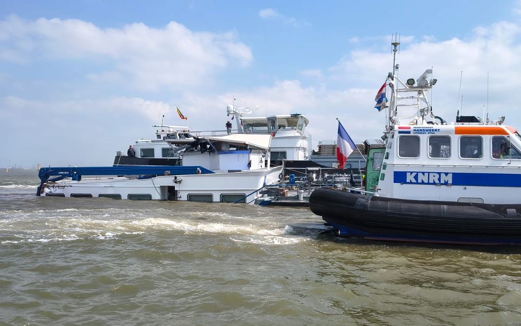 KNRM-schipper Rien moet naar aanvaring op de Westerschelde met gewonden