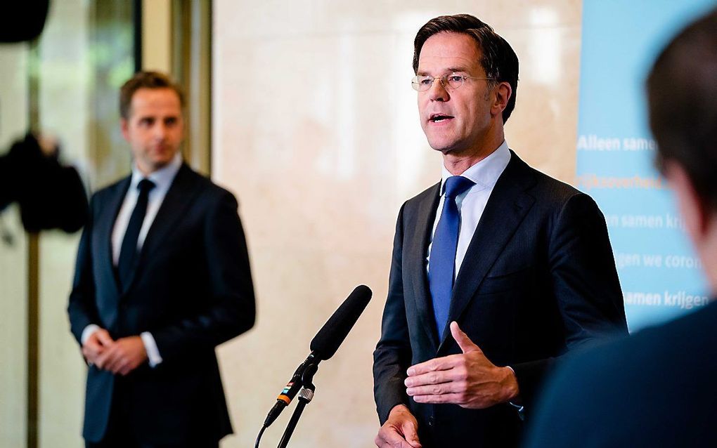 Rutte en De Jonge, beeld ANP, Bart Maat.