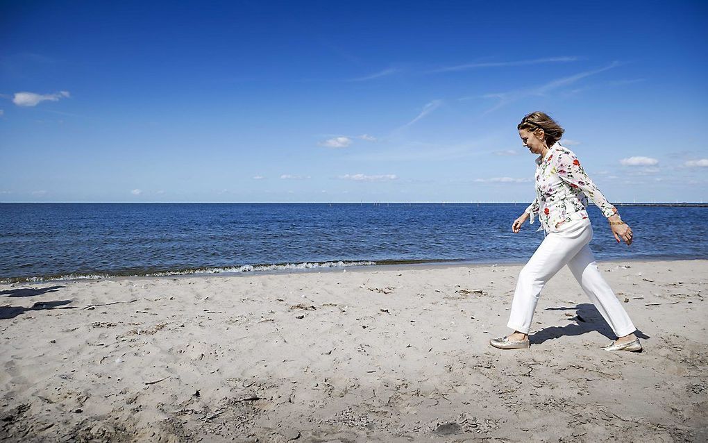 Stevig doorstappen. beeld ANP, Robin van Lonkhuijsen