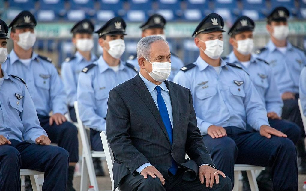 De Israëlische premier Benjamin Netanyahu. beeld EPA