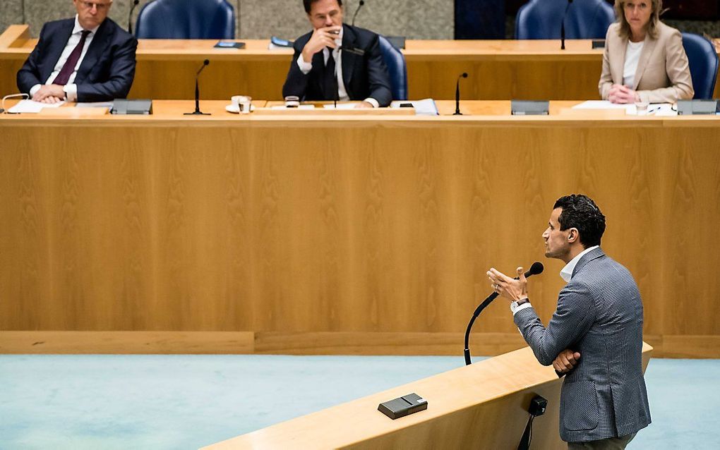 Kamerdebat over racisme. beeld ANP, Bart Maat