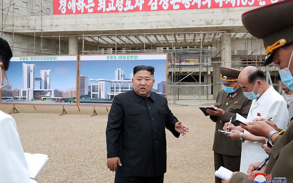 Kim Jong-un. beeld EPA