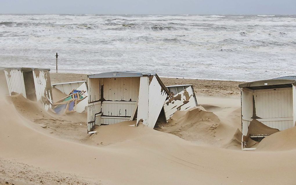 Het strand van Katwijk. beeld ANP