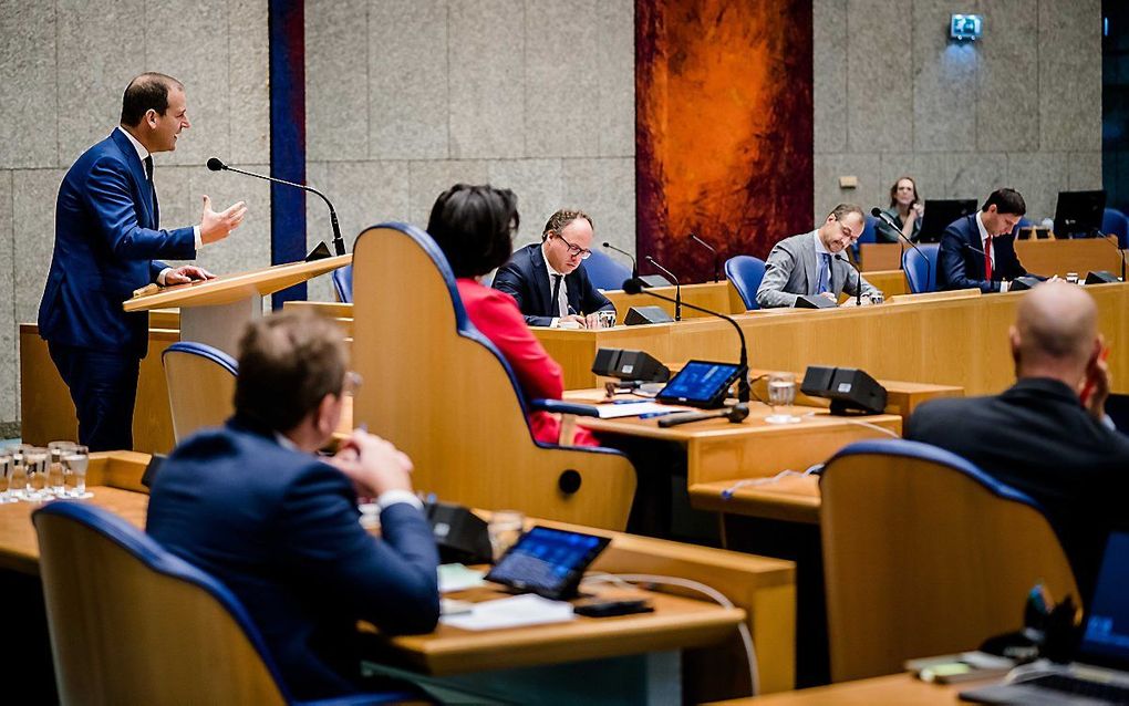 Vergadering van Tweede Kamer, beeld ANP, Bart Maat.