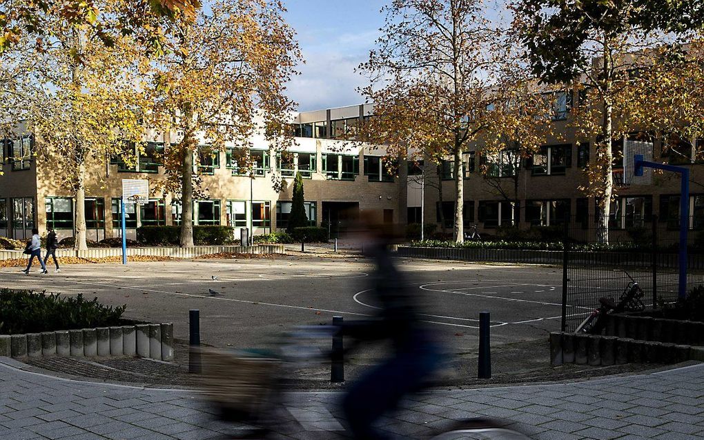 Exterieur van het Emmauscollege. beeld ANP SEM VAN DER WAL