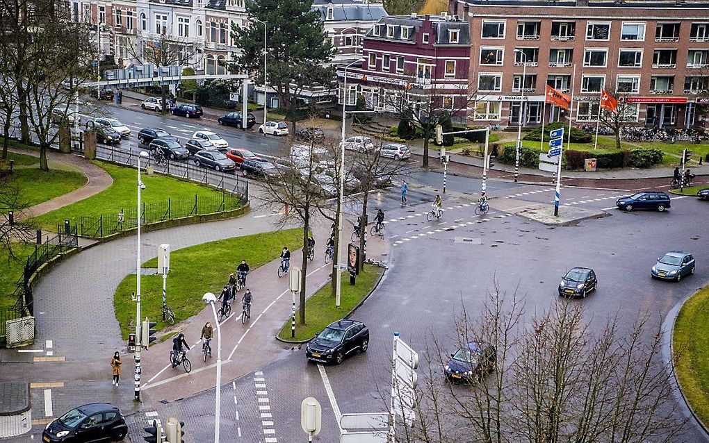 Het Keizer Karelplein in Nijmegen. beeld ANP