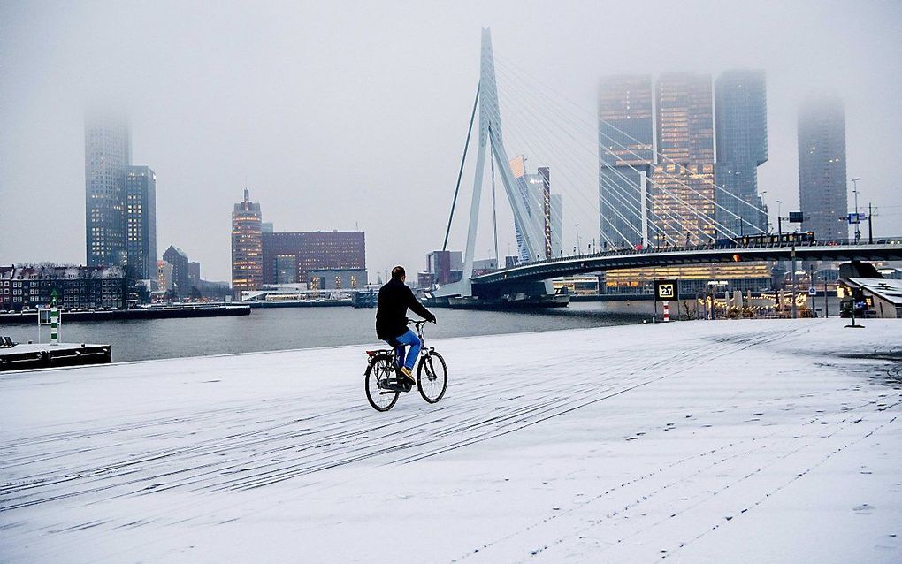 Rotterdam, vrijdagmorgen. beeld ANP