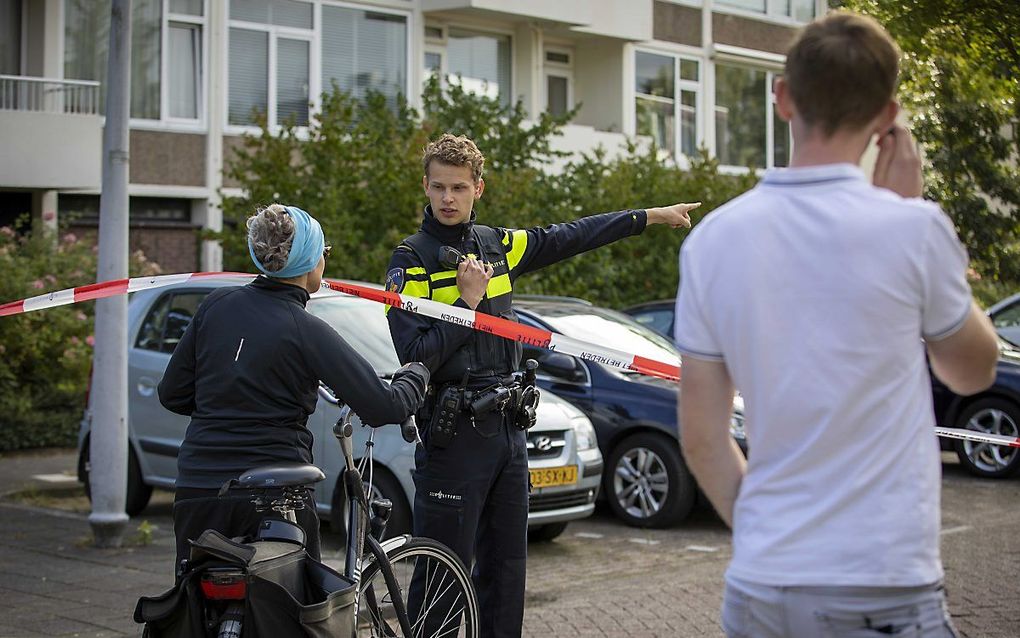 De Imstenrade in Amsterdam Buitenveldert, waar advocaat Derk Wiersum werd doodgeschoten. beeld ANP