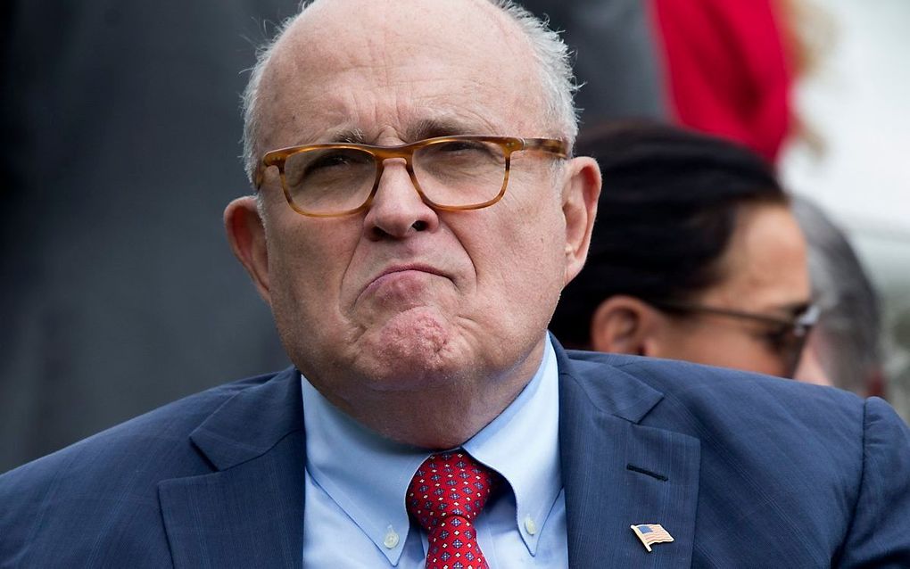 Rudy Giuliani. beeld EPA