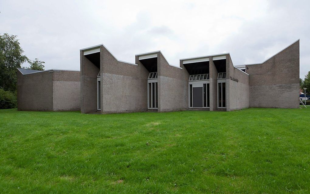 ’t Lichtschip in Lelystad werd in 1979 geopend en is sinds 2008 het kerkgebouw van de hervormde gemeente met een Gereformeerde Bondssignatuur. beeld André Dorst