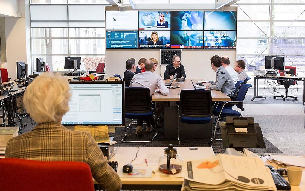 De newsroom van het RD. beeld RD