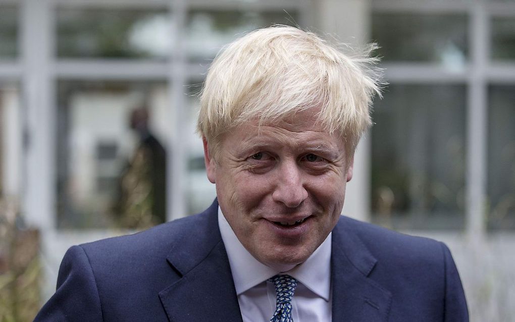 De nieuwe Britse premier Boris Johnson. beeld AFP