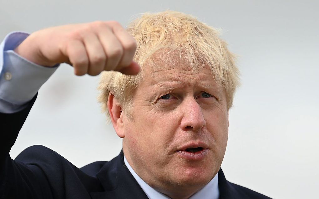 Boris Johnson. beeld AFP, Daniel Leal-Olivas