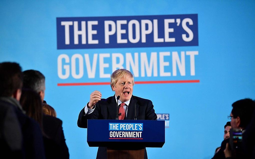 Boris Johnson. beeld AFP,  Ben STANSALL