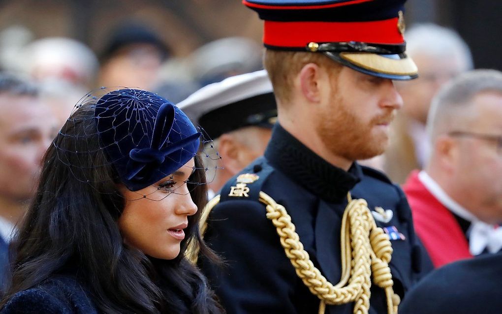 Harry en Meghan. beeld AFP