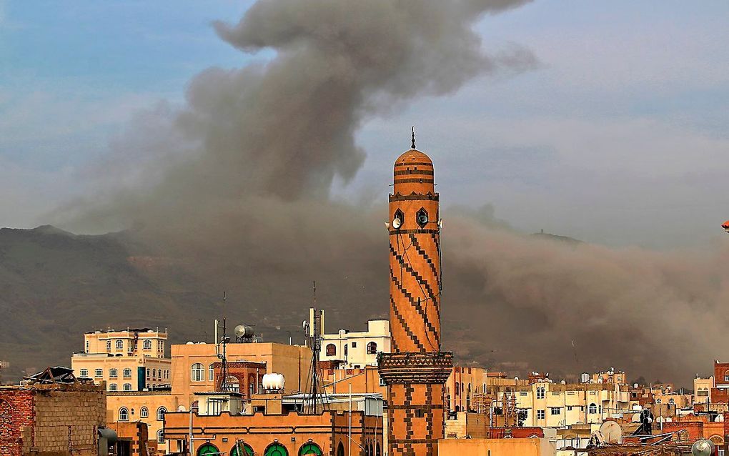 Sanaa, de hoofdstad van Jemen. beeld AFP