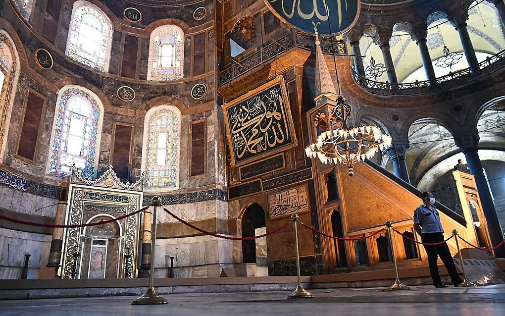 De Hagia Sophia in Instanbul. beeld Ozan Kose, AFP