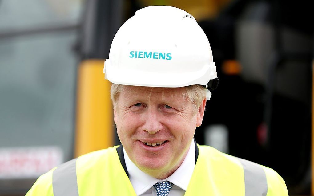 De Britse premier Boris Johnson. beeld AFP