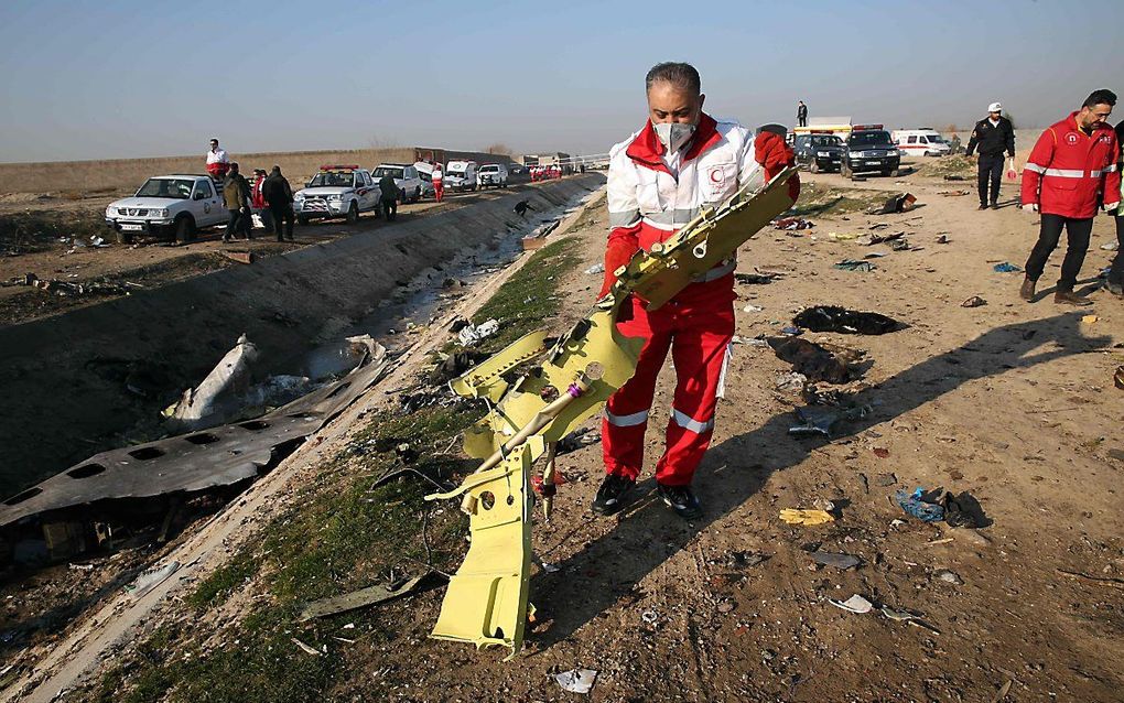 Alle 176 inzittenden kwamen om het leven toen op 8 januari een Oekraïens passagiersvliegtuig werd getroffen door de Iraanse luchtafweer. De Boeing 737 van Ukraine International Airlines was net opgestegen van de internationale luchthaven van Teheran. beel