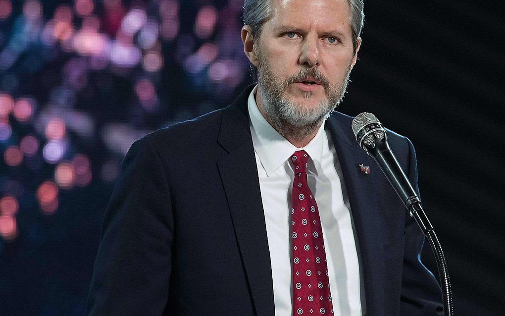 Falwell jr. beeld AFP, Nicholas Kamm