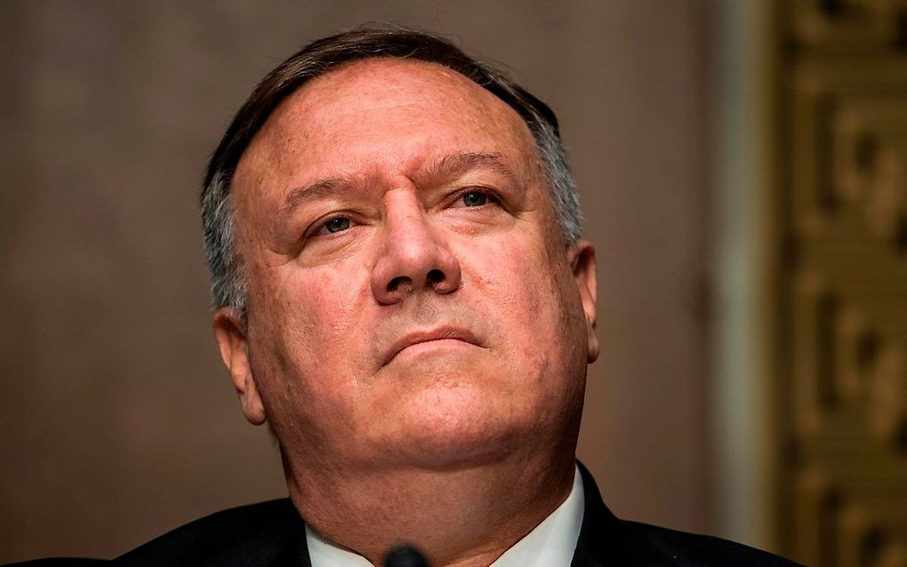 Mike Pompeo. beeld AFP, JIM LO SCALZO