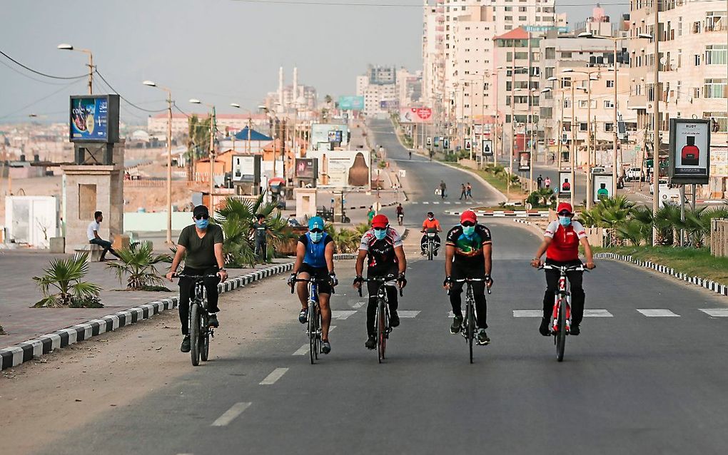 Gaza-Stad. beeld AFP, Mahmud Hams