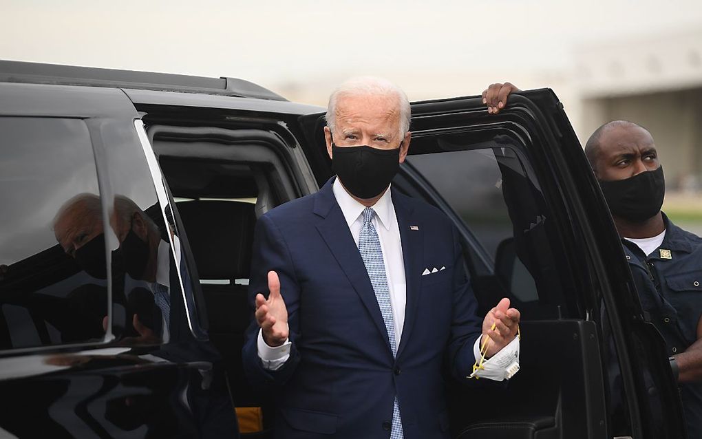 Biden. beeld AFP, Saul Loeb