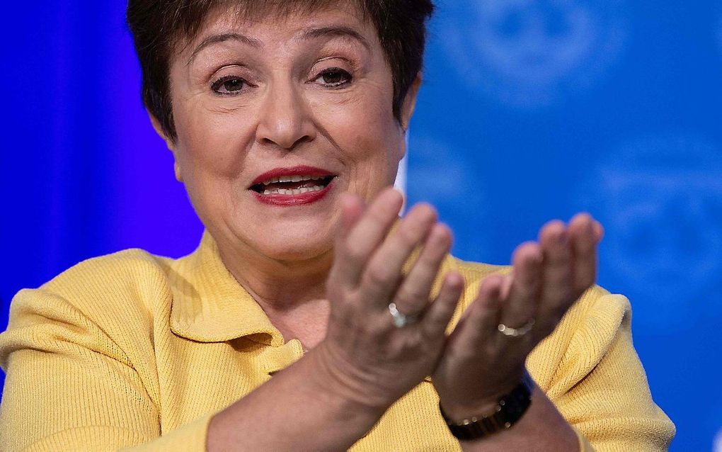 Kristalina Georgieva. beeld NICHOLAS KAMM / AFP