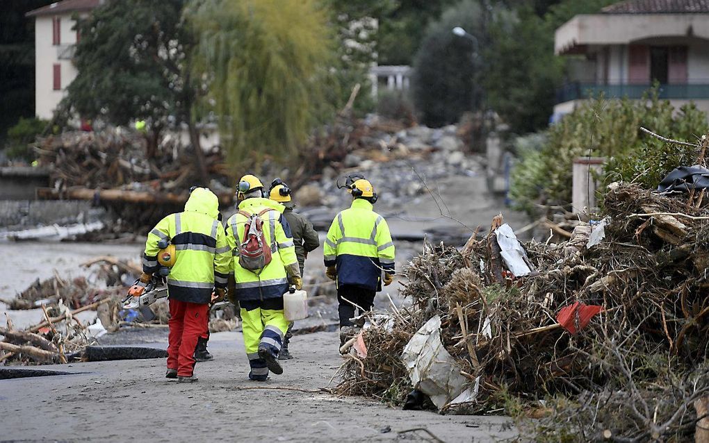 Breil-sur-Roya, Zuid-Oost-Frankrijk. beeld NICOLAS TUCAT / AFP