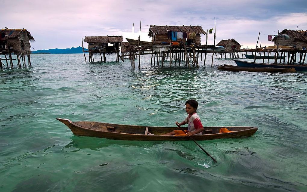 Zee bij het eiland Celebes. beeld EPA