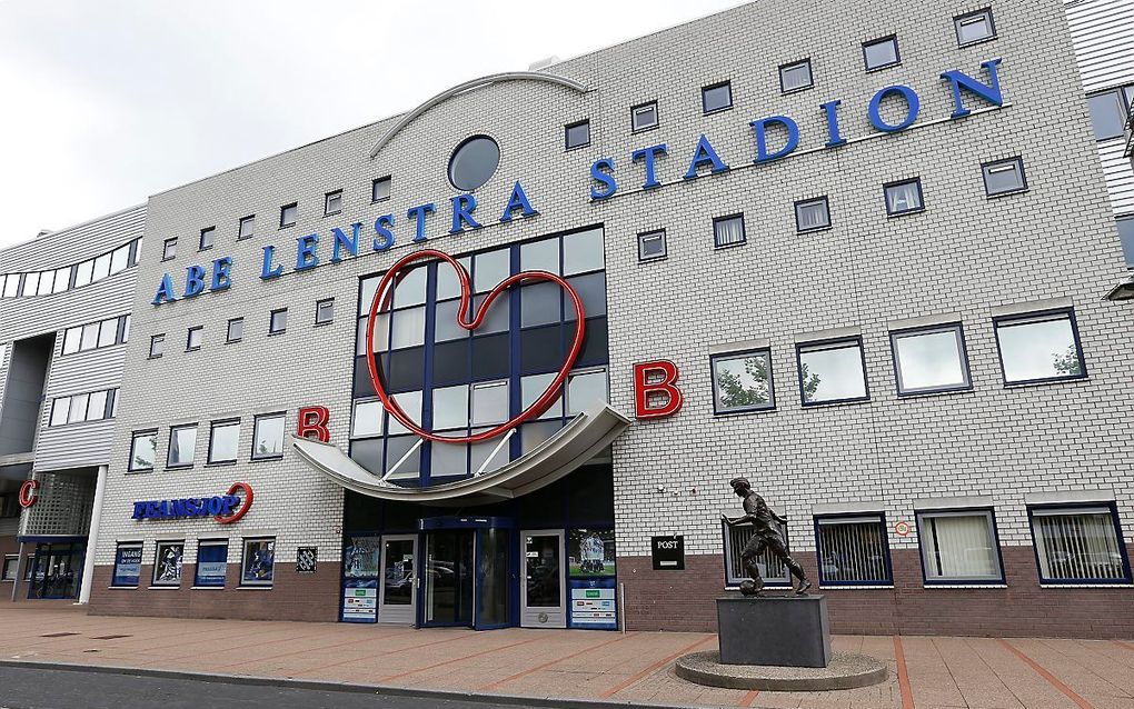 Abe Lenstra Stadion in Heerenveen. beeld ANP