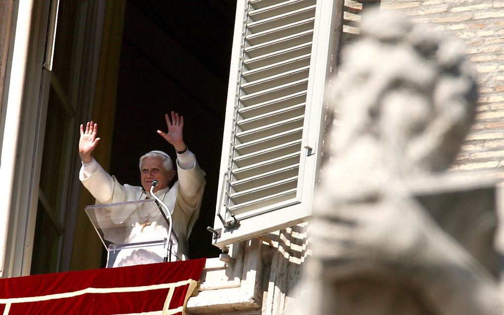 Benedictus XVI. beeld EPA