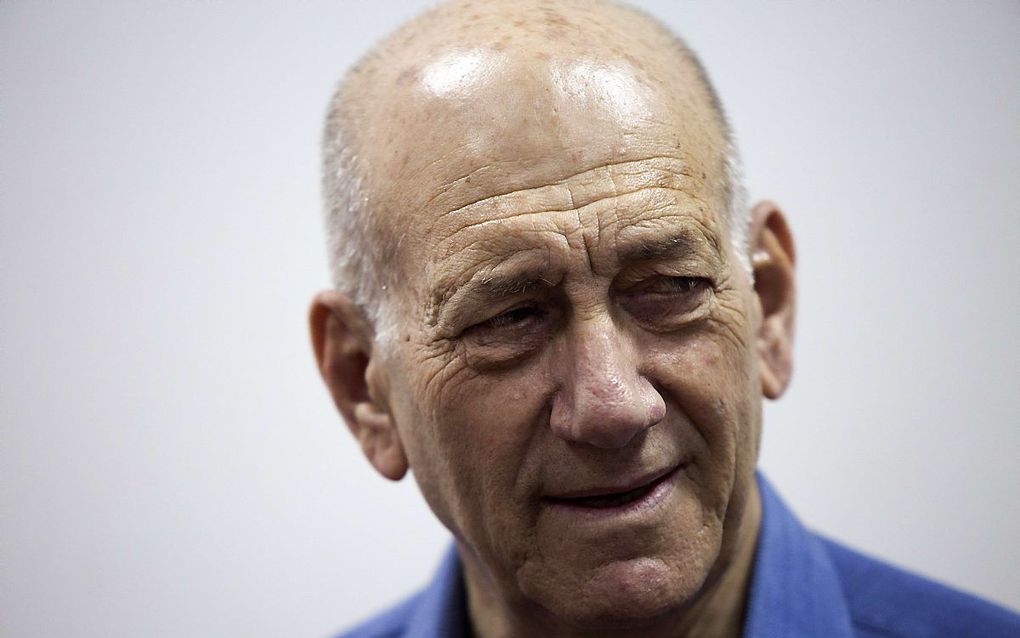 Olmert. beeld AFP