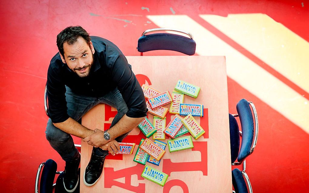 Henk Jan Beltman, directeur van chocolademerk Tony’s Chocolonely. beeld ANP