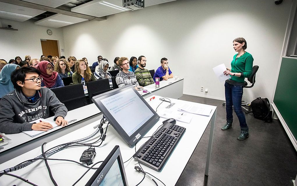 Studenten in Wageningen. beeld ANP