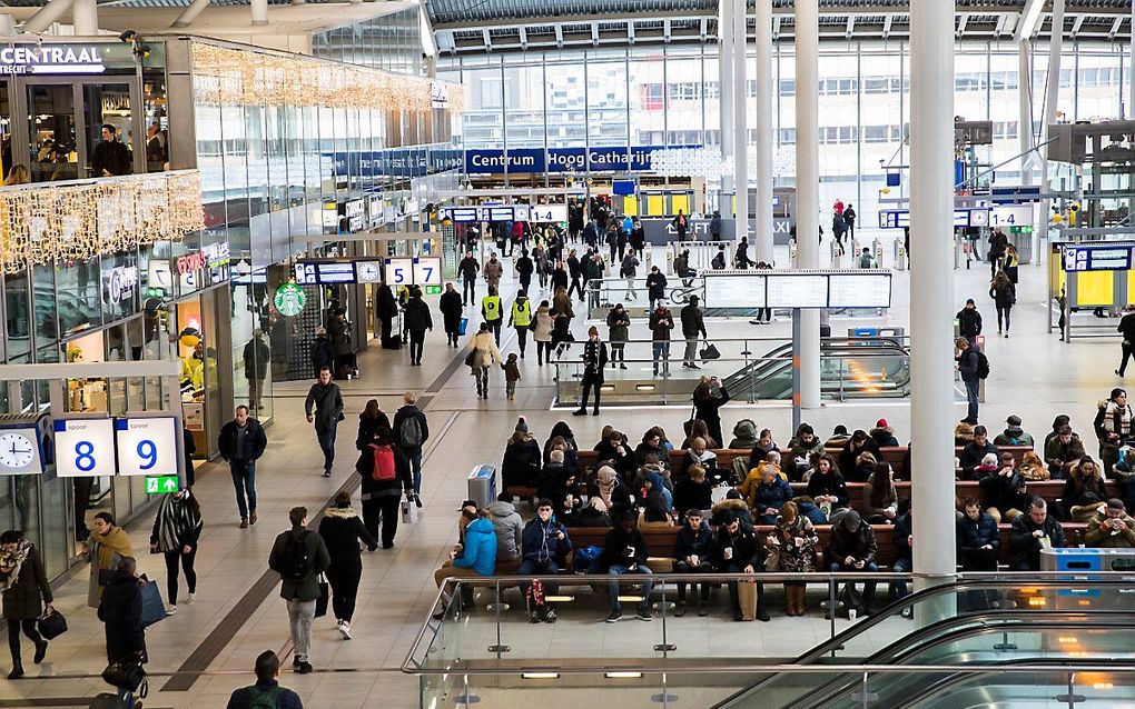 De hal van Utrecht Centraal Station. beeld ANP