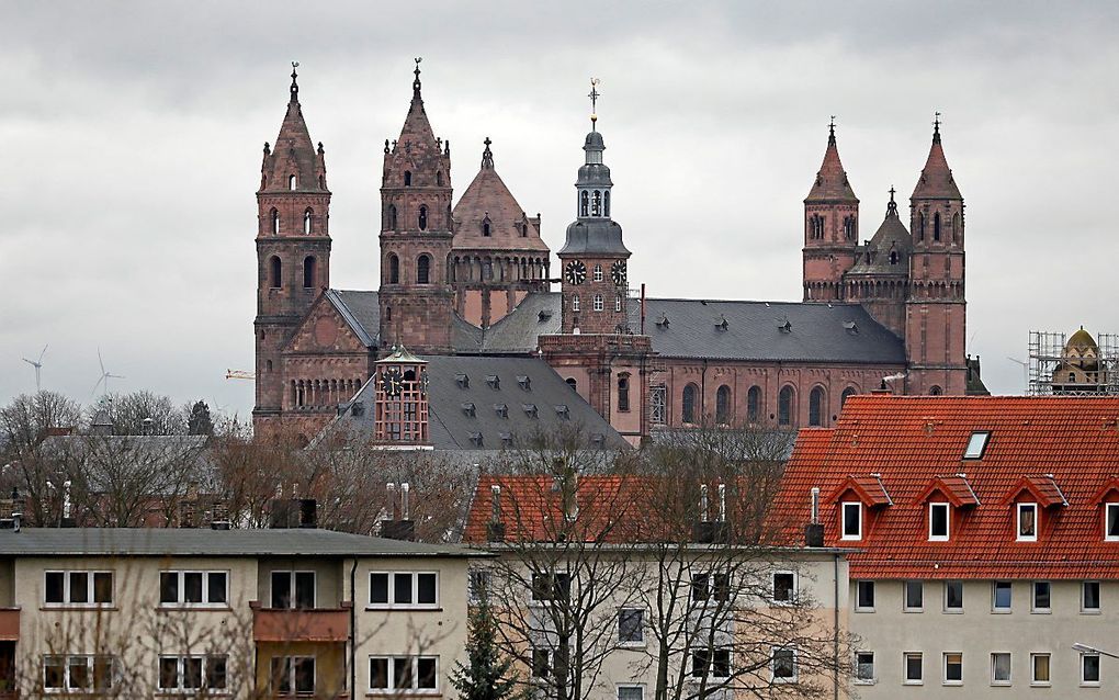 De dom in Worms. beeld EPA, Ronald Wittek