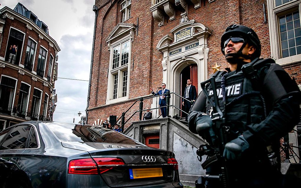 Het stadhuis van Haarlem. beeld ANP