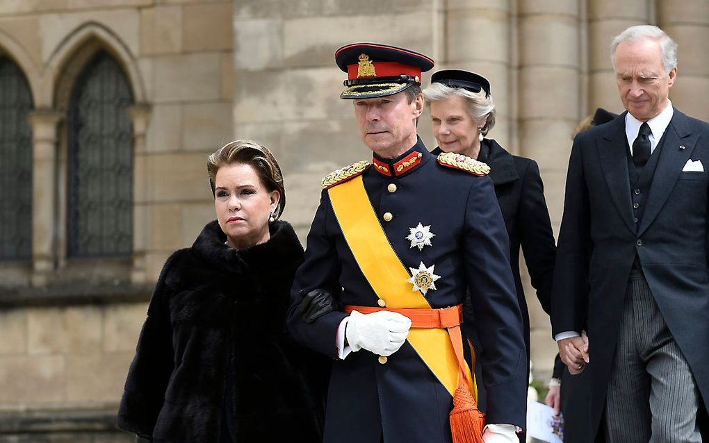 Maria Teresa van Luxemburg. Beeld: John Thys - AFP